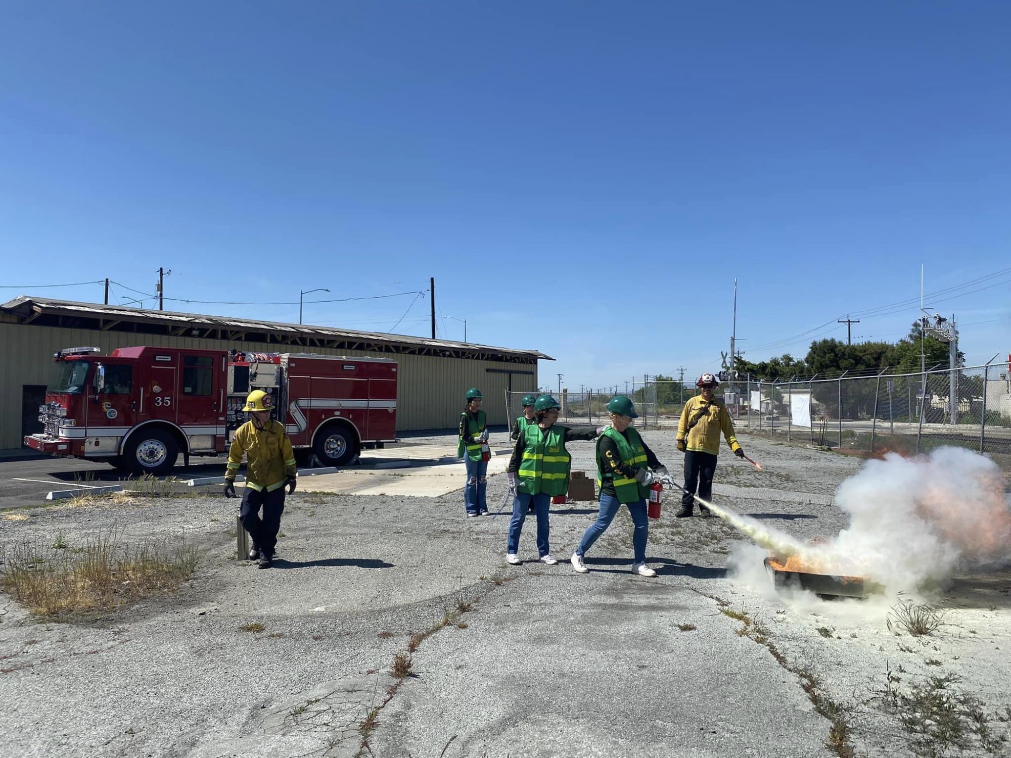 CERT Fire Pic